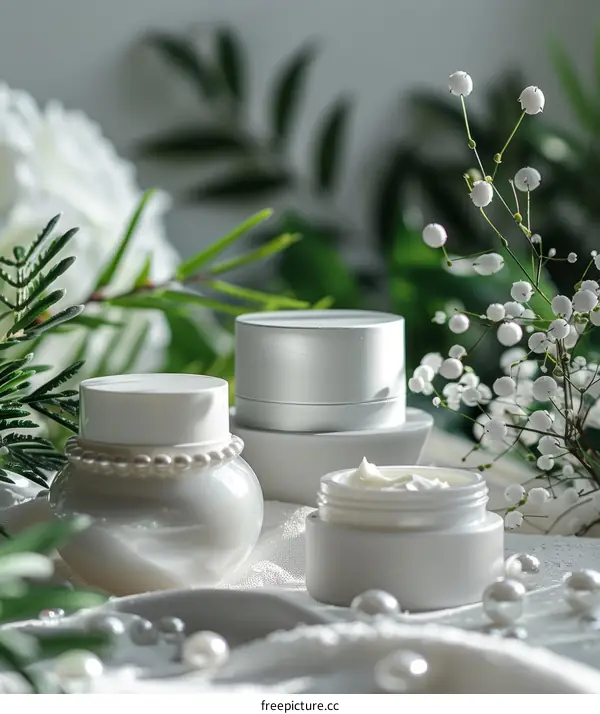 Nature-Inspired Skincare with Botanical Extracts