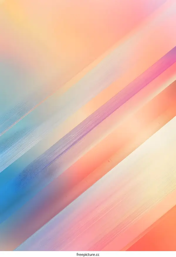 Abstract Background with Diagonal Lines and Soft Pastel Colors