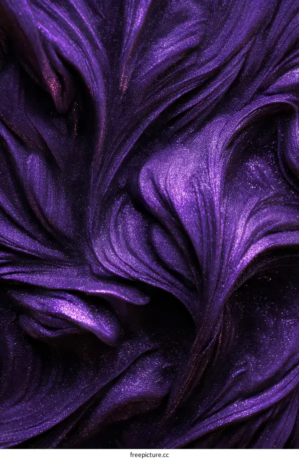 Purple Abstract Texture Close Up