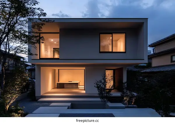 Modern Minimalist Home with Minimalist Design