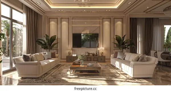 Living room interior design