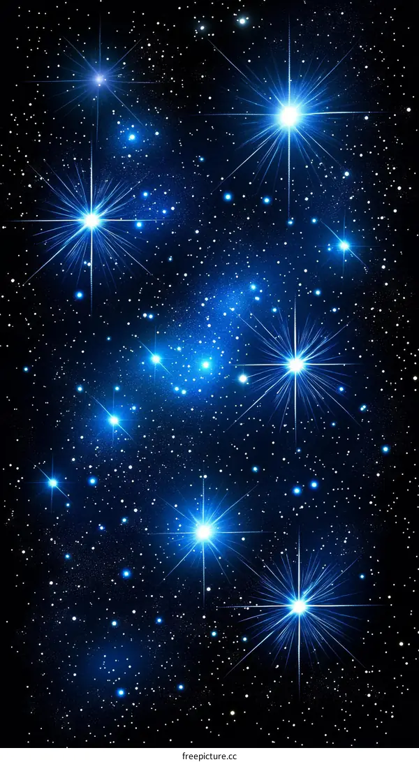 Stunning Starry Night Sky Illustration