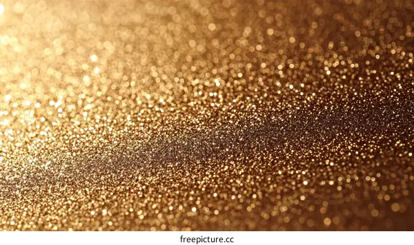 Golden Glitter Background Texture