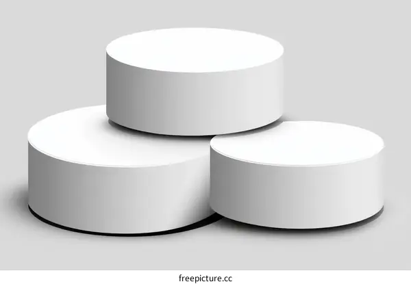 Modern Blank Product Display Platform