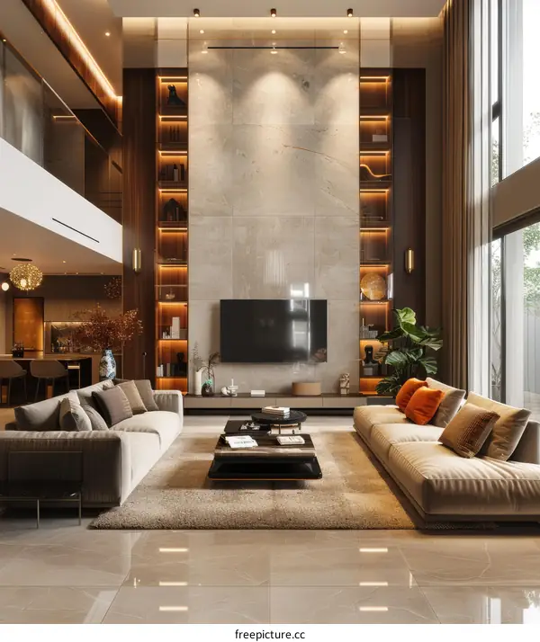 Modern Minimalist Living Room Design