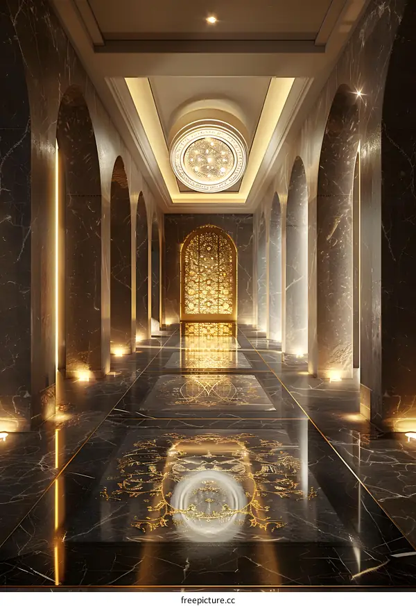 A magnificent corridor