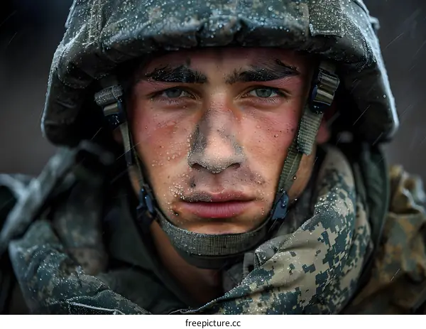 Russian soldier Valery Zakharov on the Donbass frontline