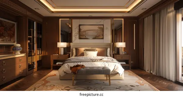 Luxury Master Bedroom Interior Design