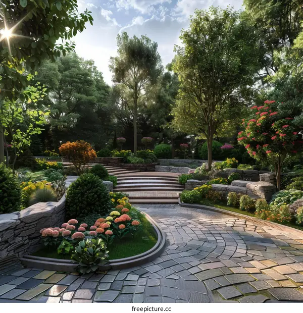 Garden Landscape Design Renderings