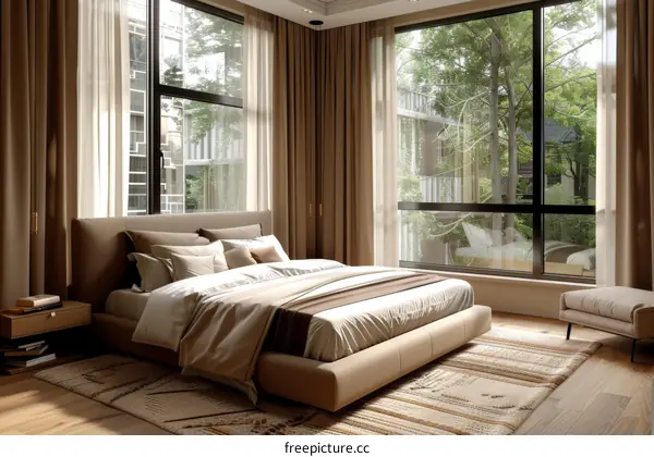 Modern Minimalist Bedroom Interior Design