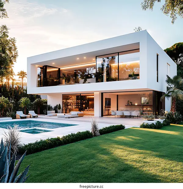 Modern Luxury Villa Exterior Design