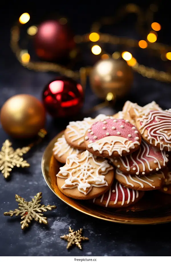 Homemade Christmas cookies