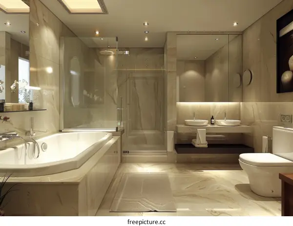 Luxury Modern Bathroom Interior Design