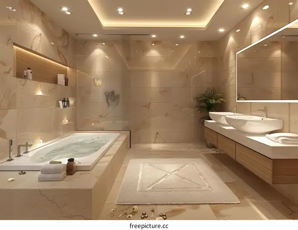 Modern Luxury Bathroom Interior Design