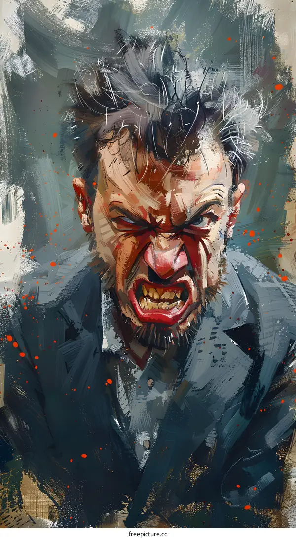 Portrait of an Angry Man