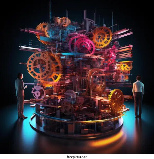 Clockwork Harmony: A Symphony of Gears