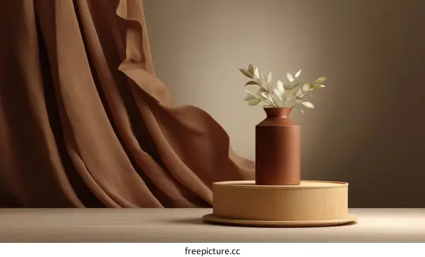 Minimalist Vase Still Life Design