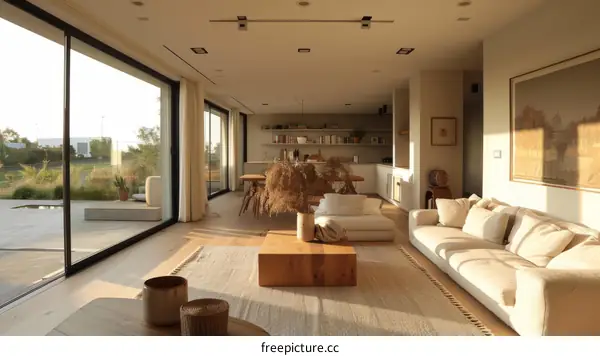 Bright and Airy Scandinavian Living Room Decor