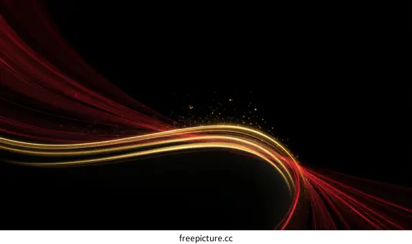Abstract dynamic lines background design