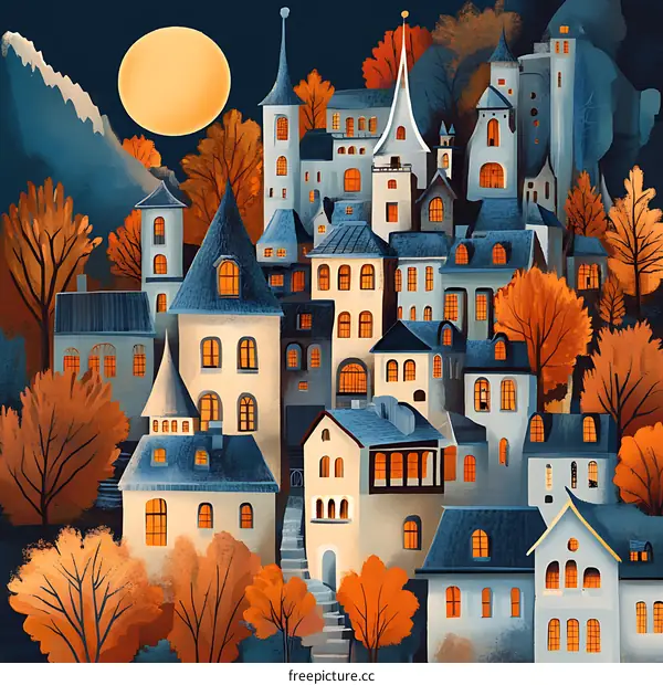 Nightfall in the City