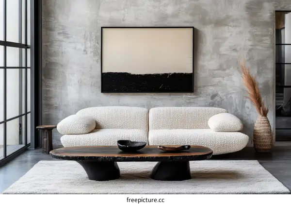 Modern Minimalist Living Room Interior Design