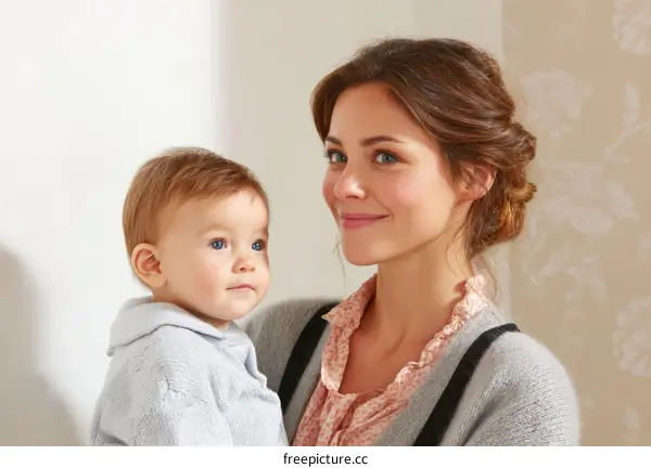 Mother and Child Bonding Moment