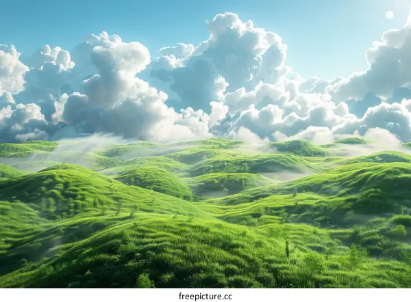 Green and Serene: Nature's Tranquil Embrace