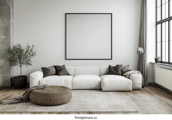 Modern Minimalist Living Room Interior Design