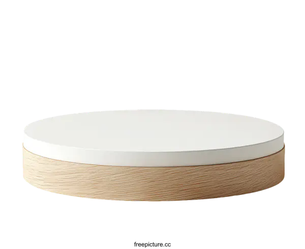 [Transparent Background PNG]Modern Wooden Display Stand
