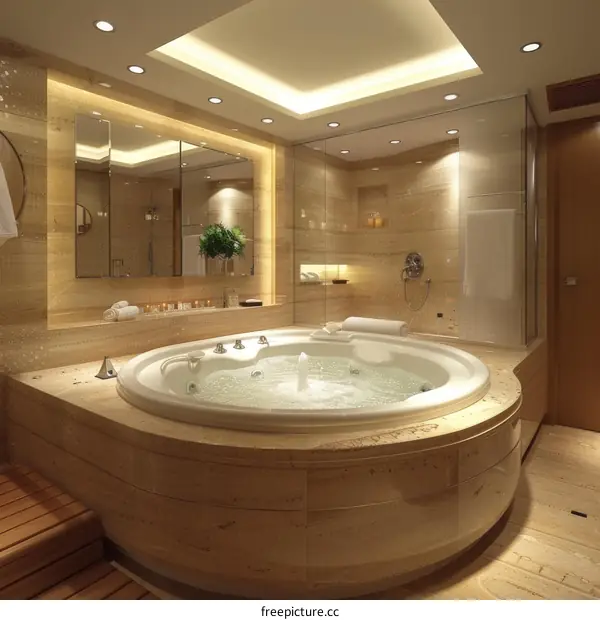 Luxury Modern Spa Bathroom Interior Design