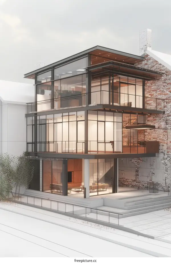 Modern Architectural Design Exterior View