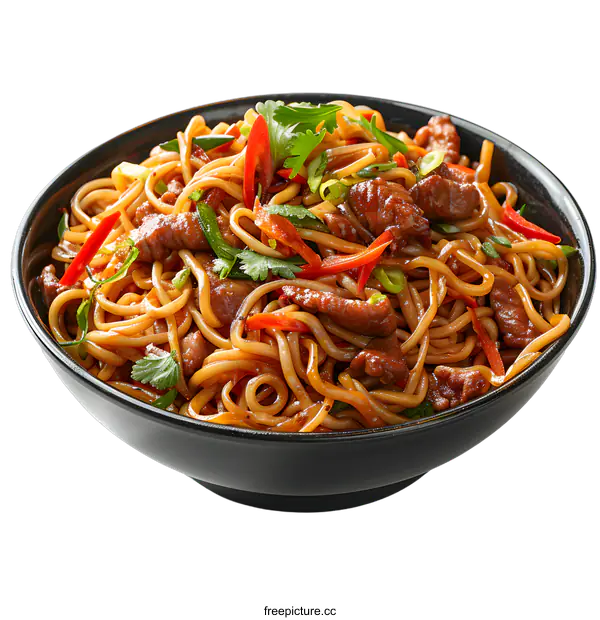 [Transparent Background PNG]Beef Chow Fun