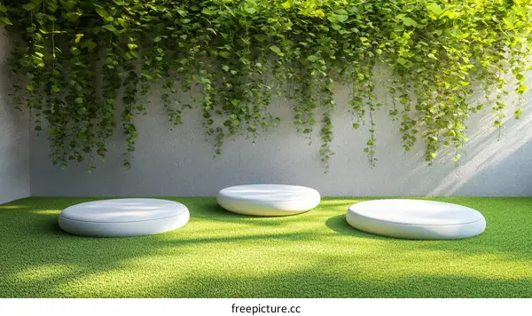 Modern Minimalist Outdoor Display Platform Design