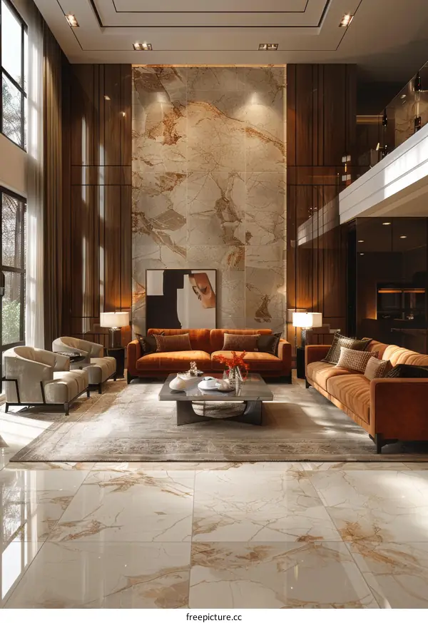 Modern Minimalist Style of Living Room