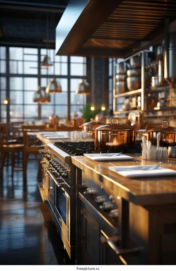 Modern Commercial Kitchen Interior Design