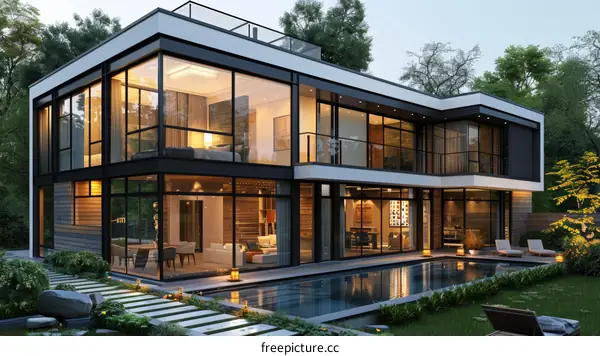 Modern Contemporary House with Pool