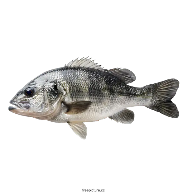[Transparent Background PNG]Fresh Fish on White Background