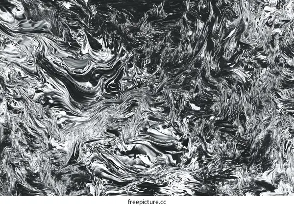 Abstract Gray and White Marble Effect Design