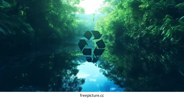 Nature's Beauty & Recycling: A Sustainable Harmony