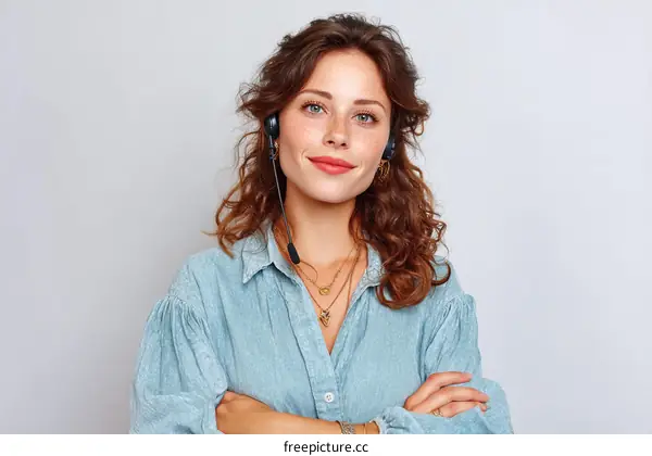 Female Customer Service Representative Portrait