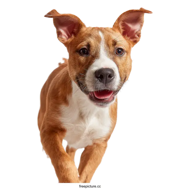 [Transparent Background PNG]Adorable Puppy in Action