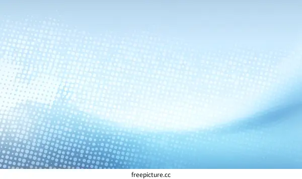 Abstract Light Blue Dotted Background Design