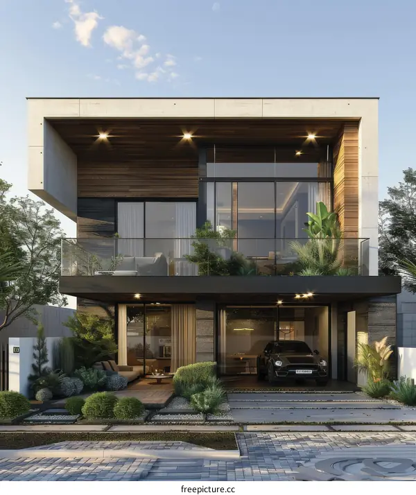 Modern Stylish House Exterior Design
