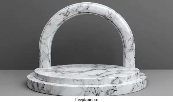 Marble Arch Display Podium