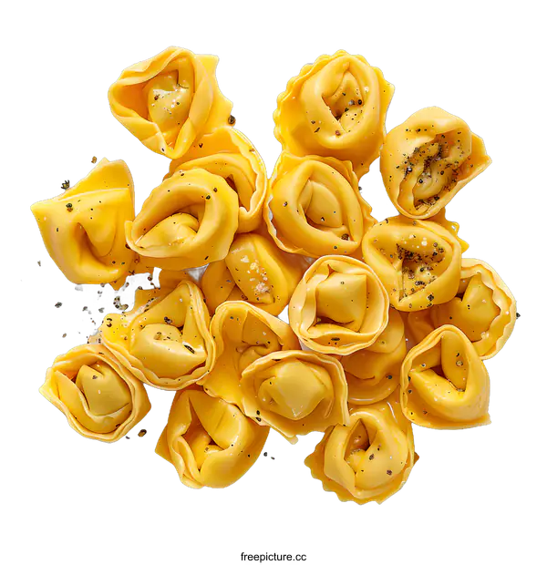 [Transparent Background PNG]A pile of tortellini pasta
