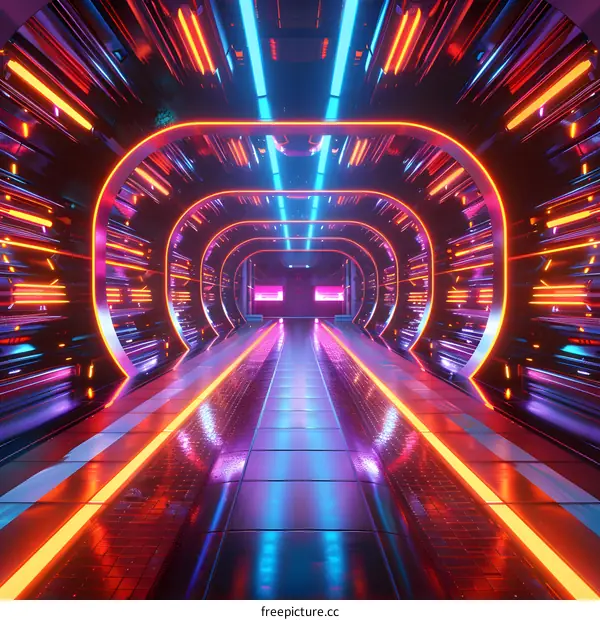 Futuristic Sci-Fi Corridor