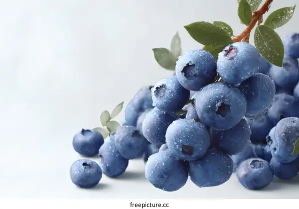 Fresh Blueberries Close-up