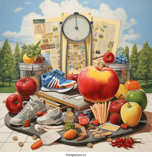 Healthy and Delicious Produce on Display