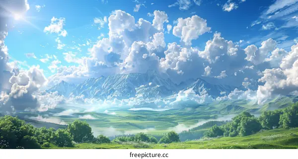 Fantasy Hills and Forests