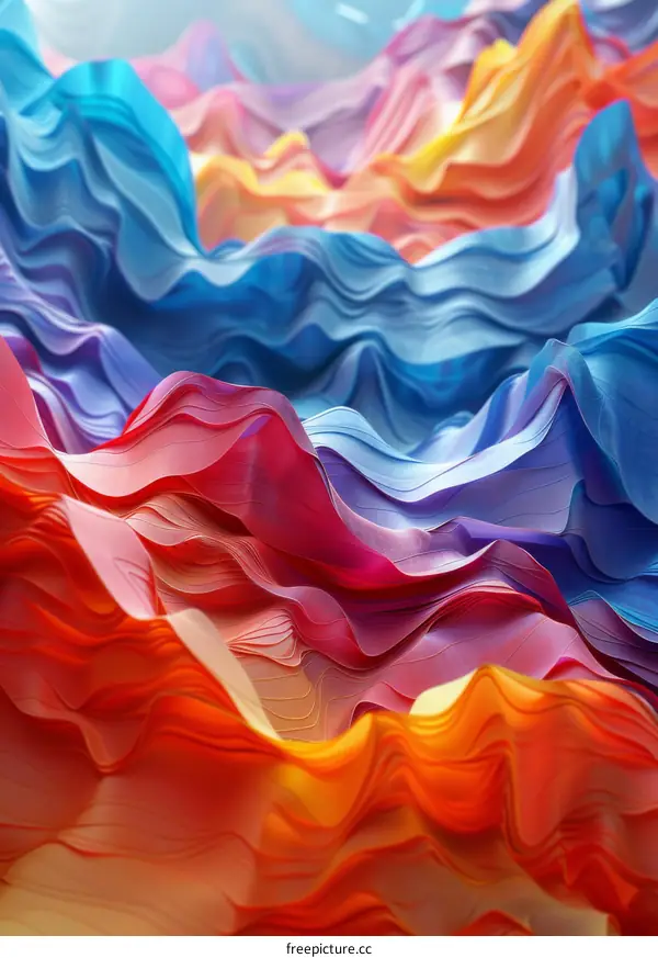 Colorful Abstract Waves